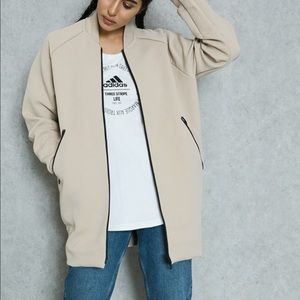 Adidas Long Bomber Jacket